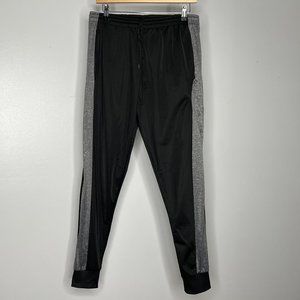 Game time men's gray and black workout joggers